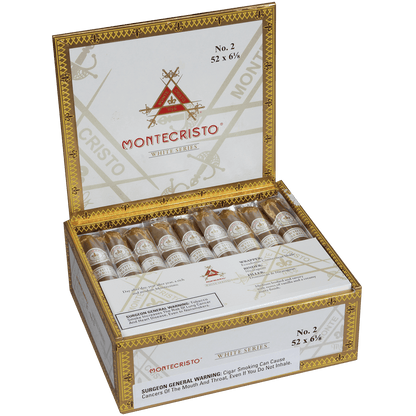 MONTECRISTO WHITE NO. 2 BELICOSO 27 CT. BOX 6.12X52