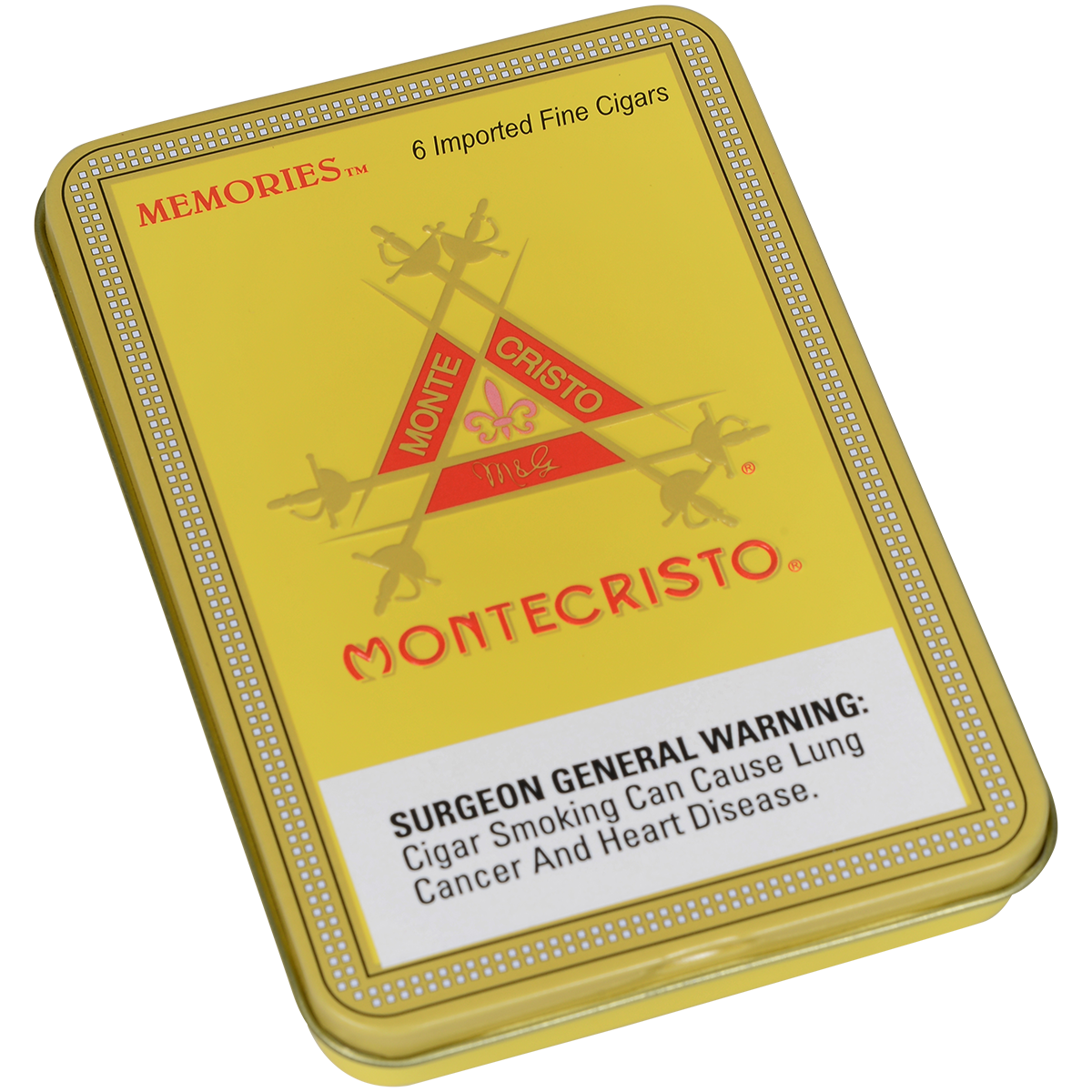 MONTECRISTO MEMORIES 5/6 PACKS 4.00X33