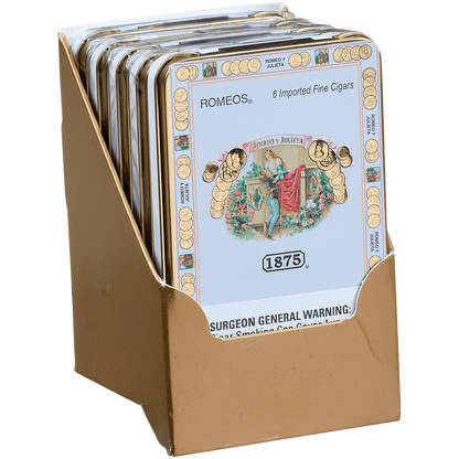 ROMEO Y JULIETA 1875 ROMEOS 5/6 TIN PACKS 4.00X33