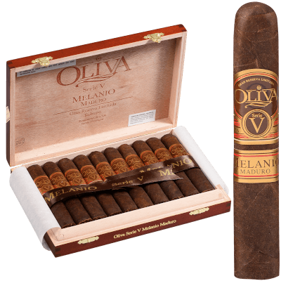 OLIVA SERIE V MELANIO MADURO ROBUSTO 10 CT. BOX 5.00X52