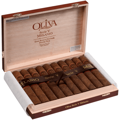 OLIVA SERIE V MELANIO DOUBLE TORO 10 CT. BOX 6.00X60