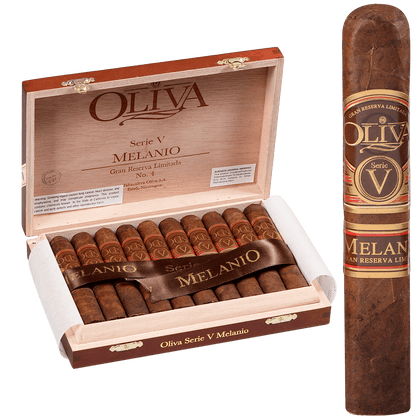 OLIVA SERIE V MELANIO PETIT CORONA #4 10 CT. BOX 4.50X46