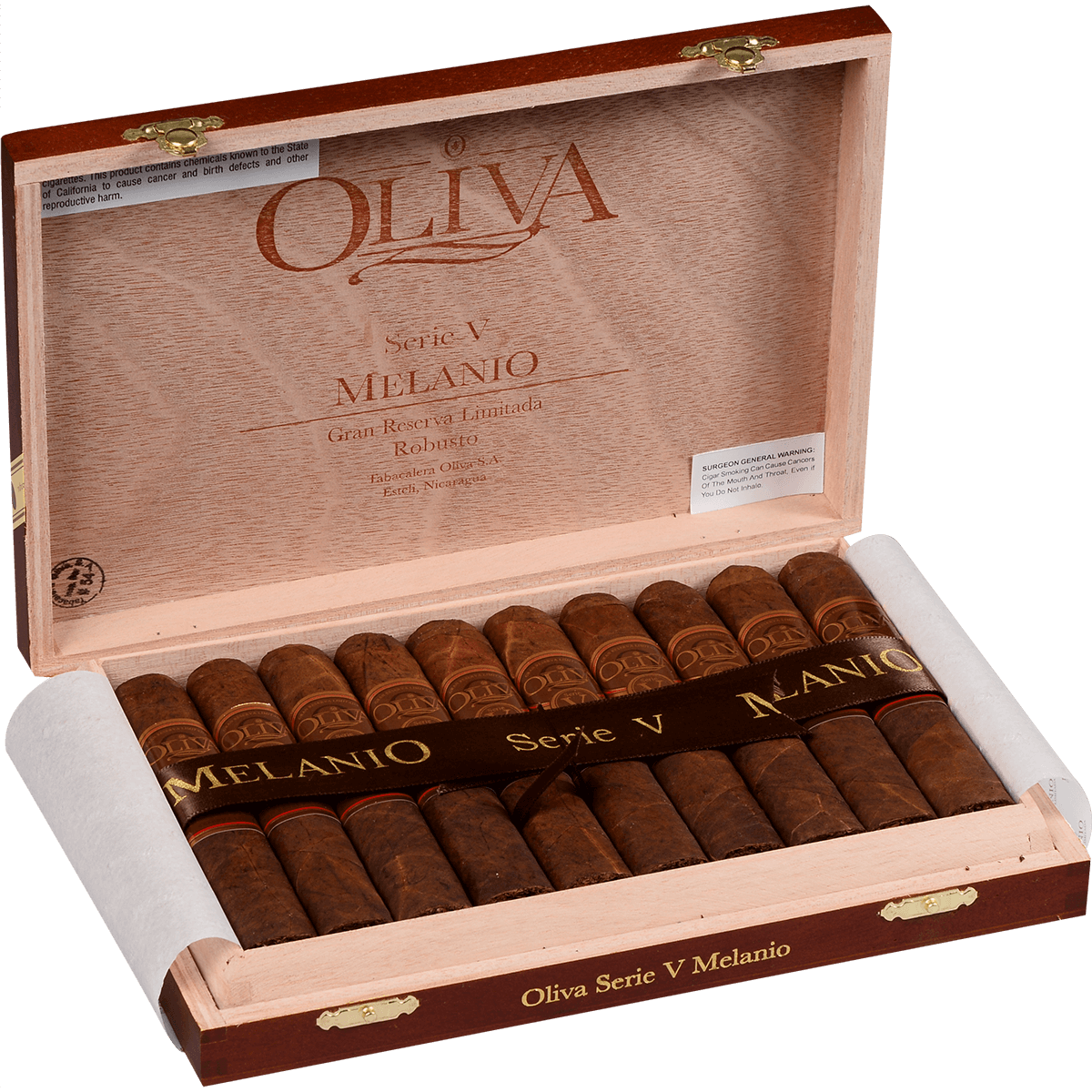 OLIVA SERIE V MELANIO ROBUSTO 10 CT. BOX 5.00X52