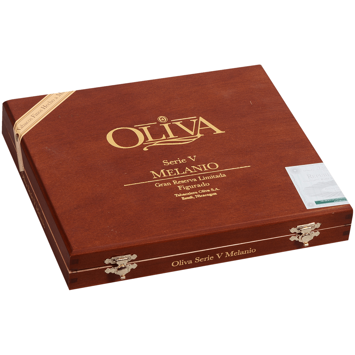 OLIVA SERIE V MELANIO FIGURADO 10 CT. BOX 6.50X52