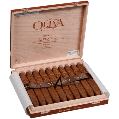 OLIVA SERIE V MELANIO FIGURADO 10 CT. BOX 6.50X52