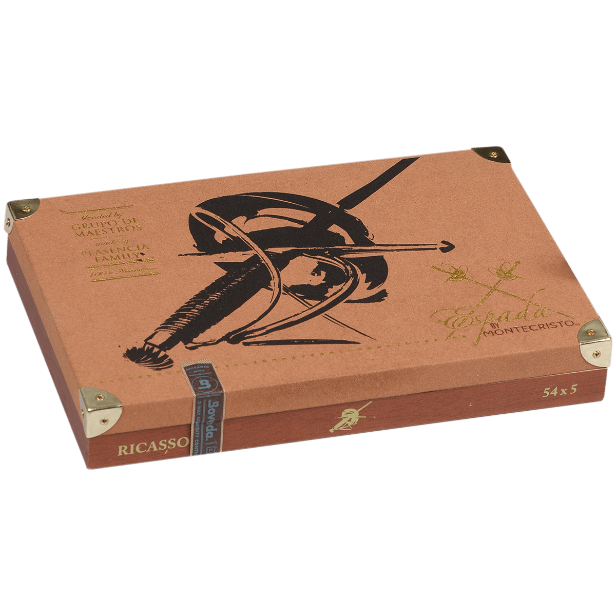 MONTECRISTO ESPADA RICASSO 10 CT. BOX 5.00X54