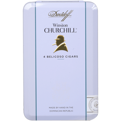 DAVIDOFF WINSTON CHURCHILL BELICOSO 20 CT. 5/4 TINS 4.50X46