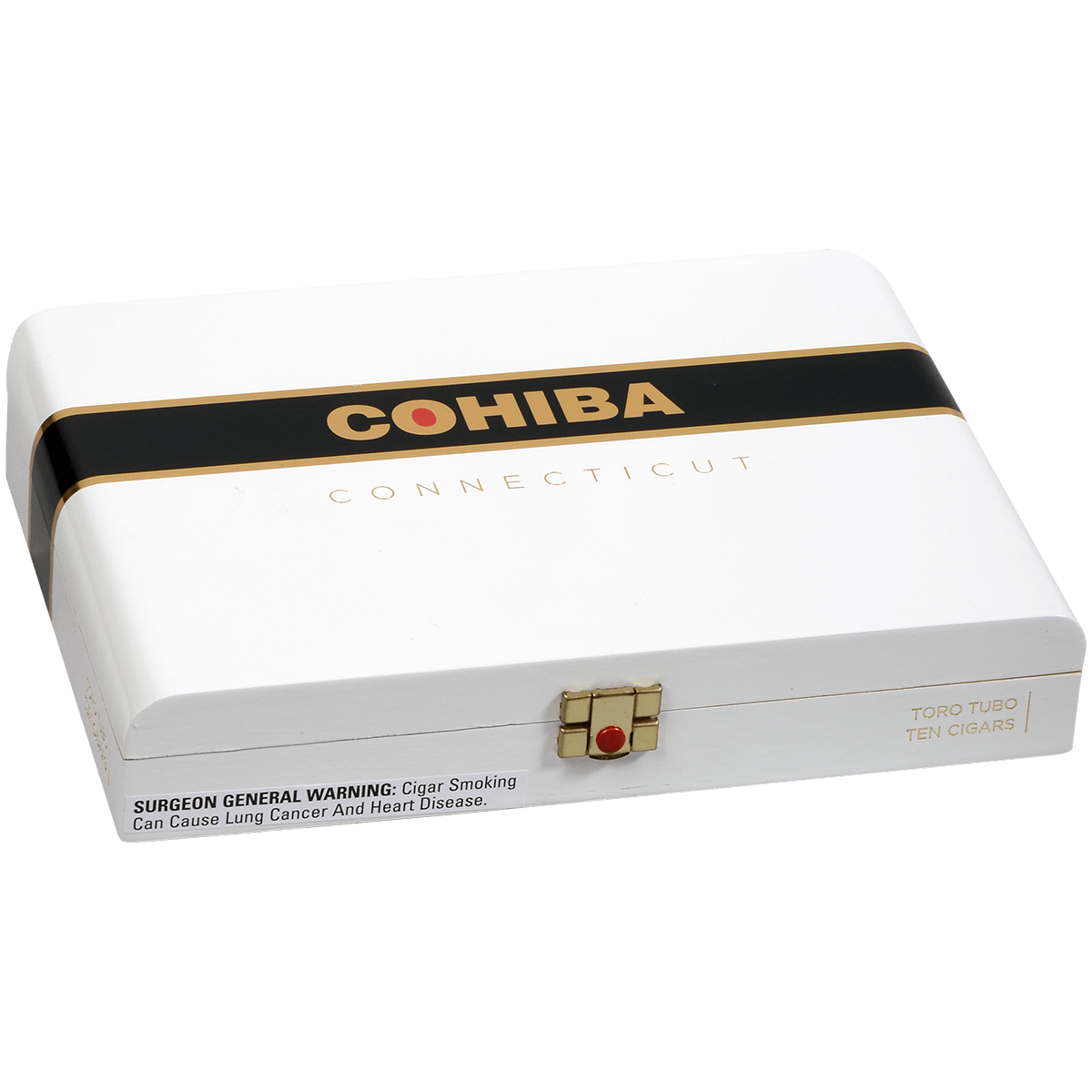 COHIBA CONNECTICUT TUBE TORO 10 CT. BOX 6.50X52