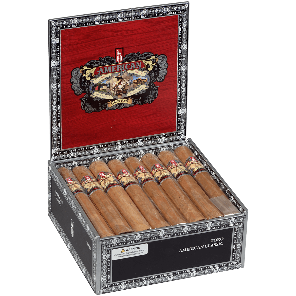 ALEC BRADLEY AMERICAN CLASSIC BLEND TORO 24 CT. BOX 6.00X50
