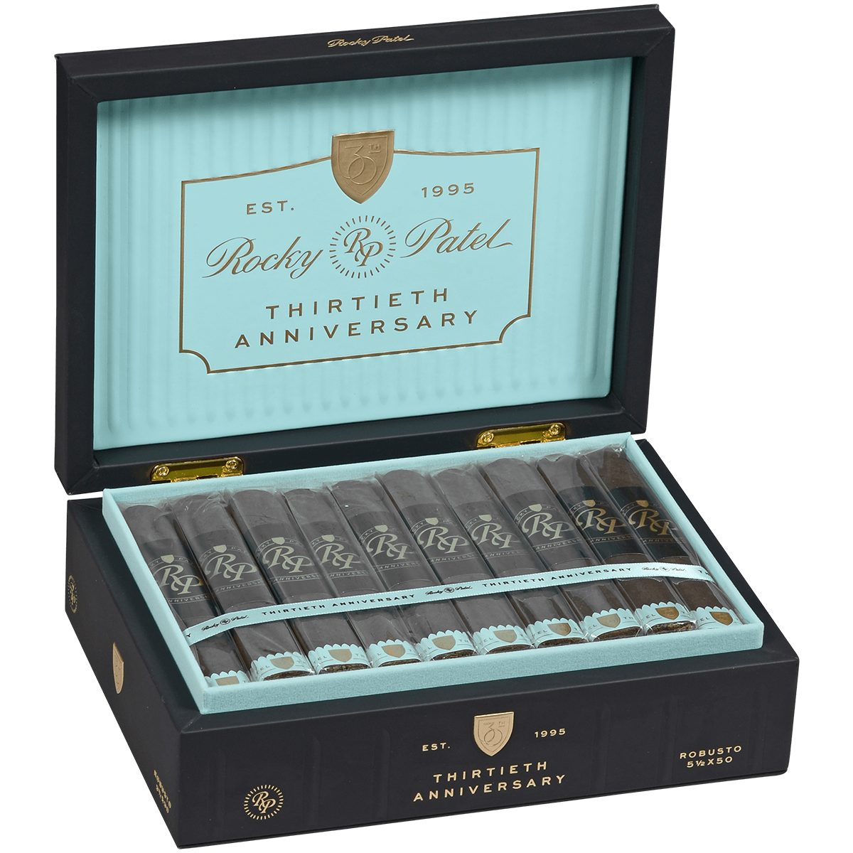 ROCKY PATEL THIRTIETH ANNIVERSARY EDITION 20CT BOX ROBUSTO 5.5X50