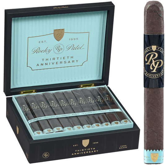 ROCKY PATEL THIRTIETH ANNIVERSARY EDITION 20CT BOX TORO 6.5X52