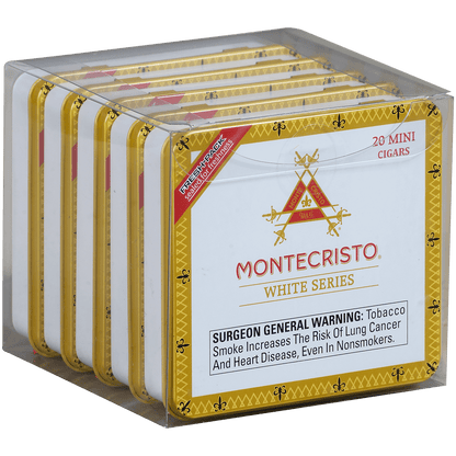 MONTECRISTO WHITE MINI 5/20 CT TINS