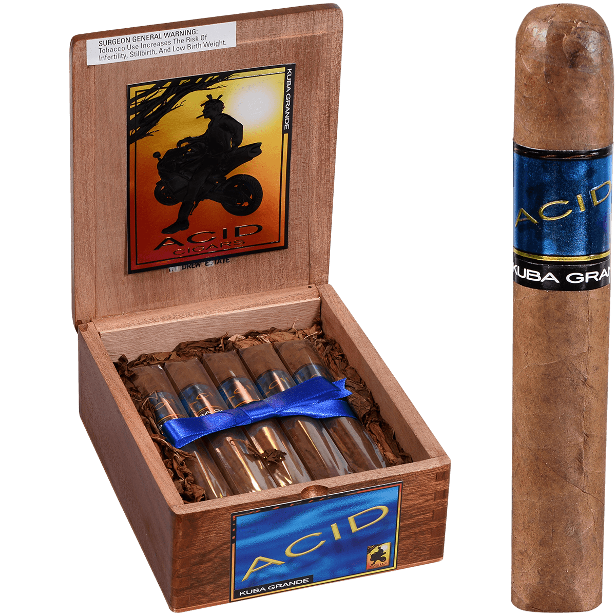 ACID KUBA GRANDE 10 CT. BOX 6.00X60