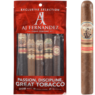 AJ FERNANDEZ EXCLUSIVE SELECTION 5 CT. SAMPLER FRESH PACK