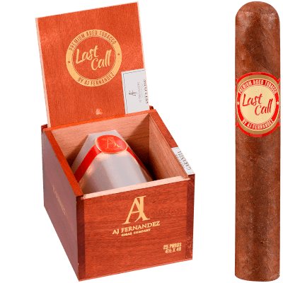 LAST CALL BY AJ FERNANDEZ HABANO GENIALES 25 CT. BOX 4.50X48
