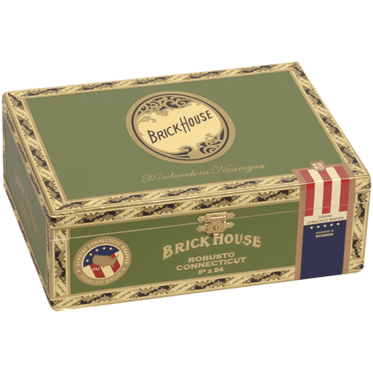 BRICK HOUSE DOUBLE CONNECTICUT ROBUSTO 25 CT. BOX 5.00X54