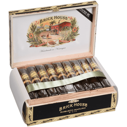 BRICK HOUSE MADURO ROBUSTO 25 CT. BOX 5.00X54