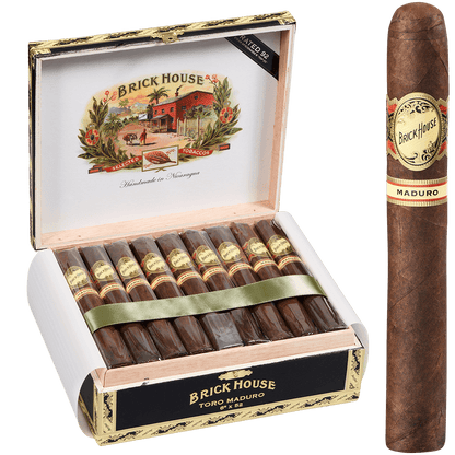 BRICK HOUSE MADURO TORO 25 CT. BOX 6.00X52