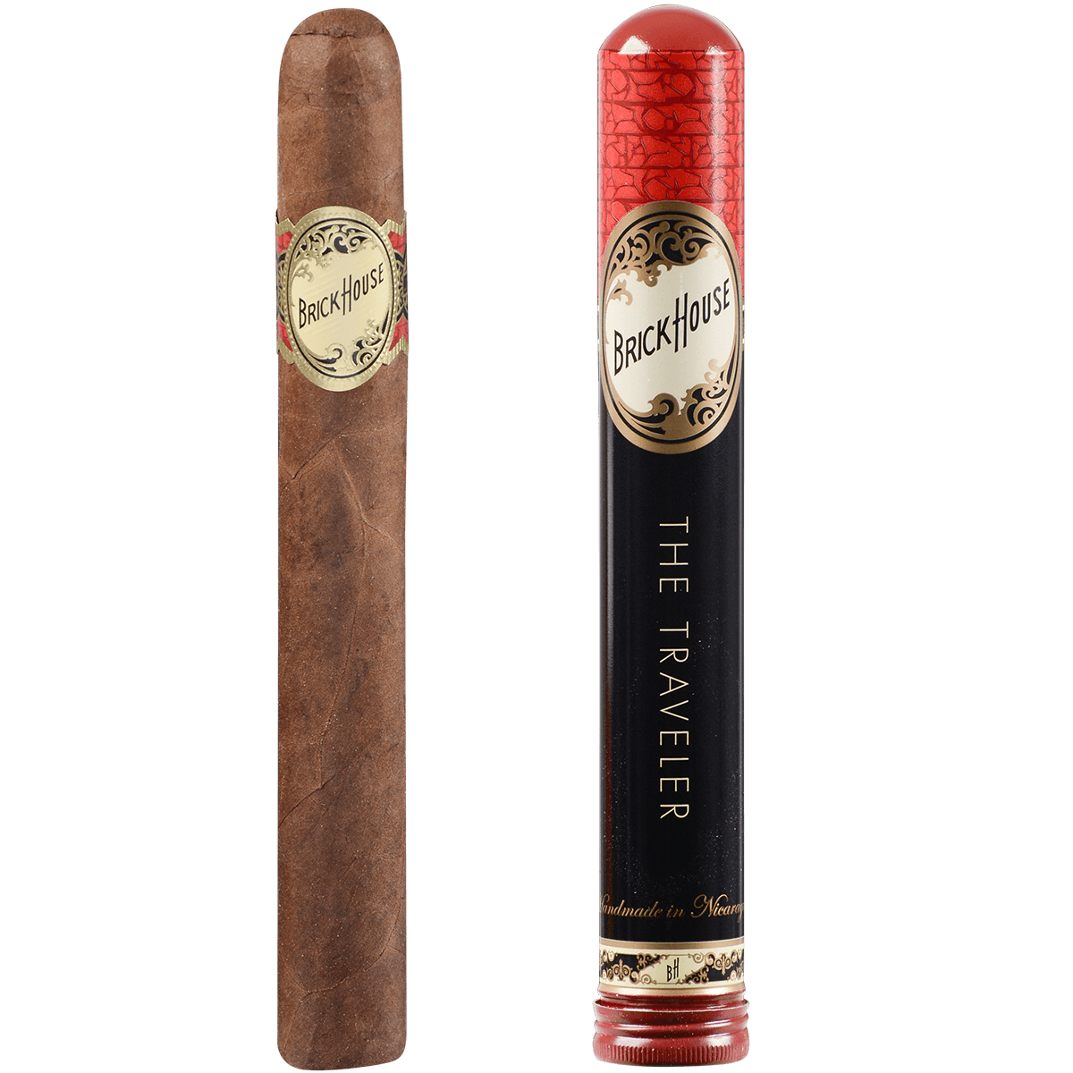 BRICK HOUSE TRAVELER ALUMINUM TUBE 21 CT. BOX 6.25X48