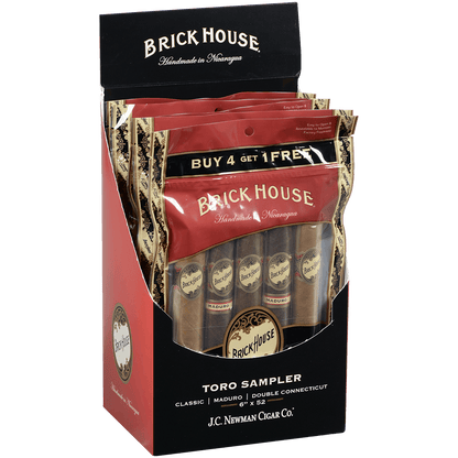 BRICK HOUSE TORO 5/5 CT SAMPLER BAGS 6.00X52