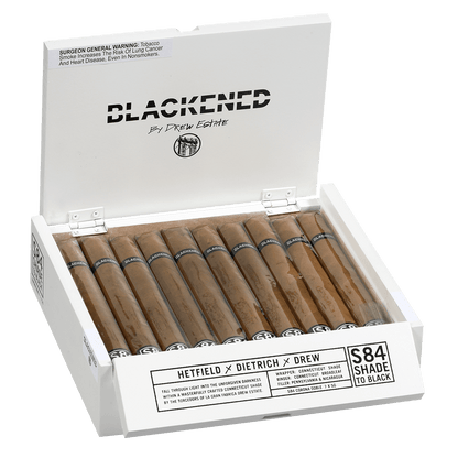BLACKENED BY DREW ESTATE S84 SHADE TO BLACK DOUBLE CORONA 20 CT. BOX 7.00X50