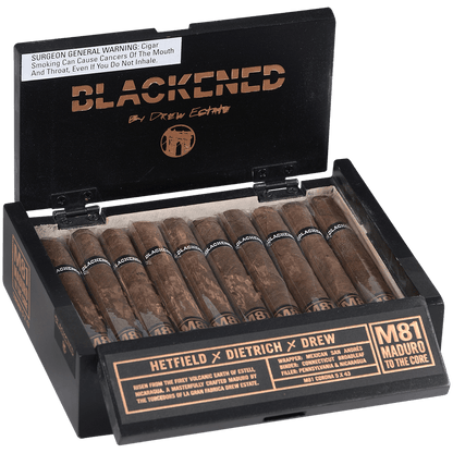 BLACKENED BY DREW ESTATE M81 CORONA 20 CT. 5X43 BX