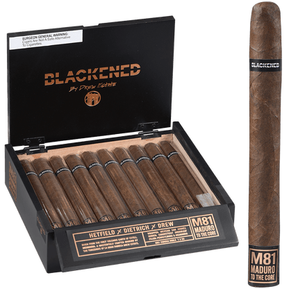 BLACKENED BY DREW ESTATE M81 CORONA DOBLE 20 CT. 7 X 50 BX.