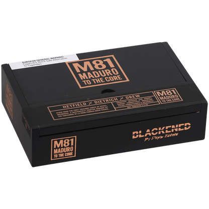 BLACKENED BY DREW ESTATE M81 ROBUSTO 20CT 5X 50 BX