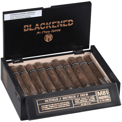 BLACKENED BY DREW ESTATE M81 TORO 20 CT. 6X52 BX