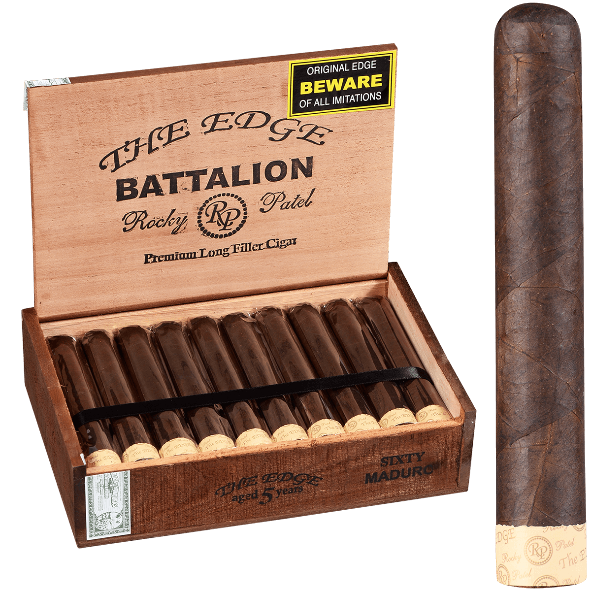 ROCKY PATEL THE EDGE MADURO BATTALION 20 CT. BOX 6.00X60