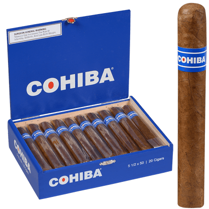 COHIBA BLUE ROBUSTO 20 CT. BOX 5.50X50