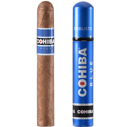 COHIBA BLUE ROBUSTO TUBO 20 CT. BOX 5.50X50