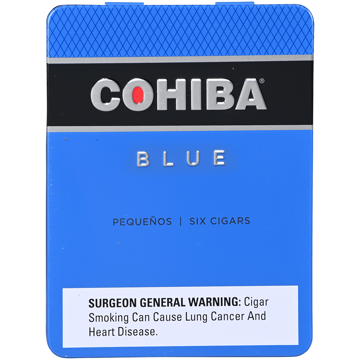 COHIBA BLUE PEQUENOS CIGARILLOS 4 3/16X36 5/6 TIN
