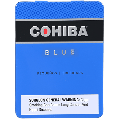 COHIBA BLUE PEQUENOS CIGARILLOS 4 3/16X36 5/6 TIN