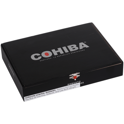COHIBA BLACK ROBUSTO CRYSTAL 8 CT. BOX 5.50X50