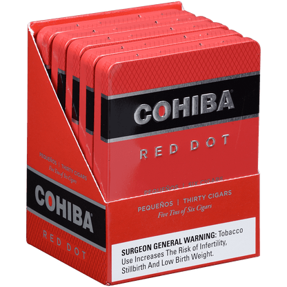 COHIBA PEQUENOS 5/6 TINS 4.13X34