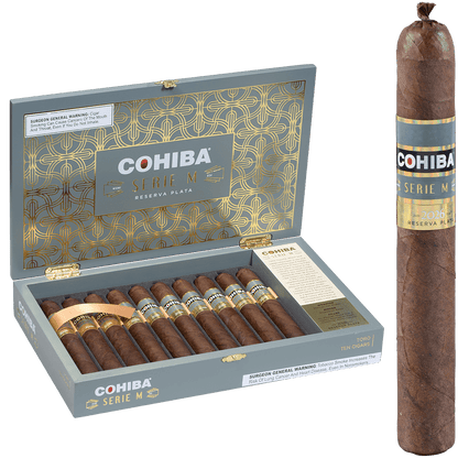 Limited Edition Cohiba Serie M Reserva Plata 10 Ct. 6.00x52
