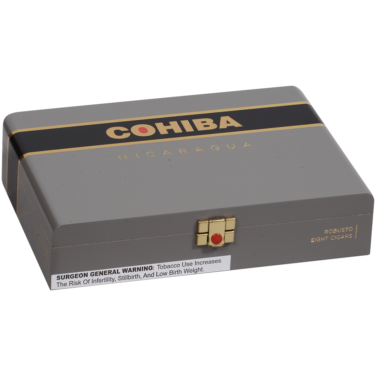 COHIBA NICARAGUA N5X50 EN CRYSTALE 8 CT. BOX 5.00X50