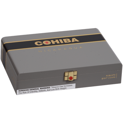 COHIBA NICARAGUA N5X50 EN CRYSTALE 8 CT. BOX 5.00X50