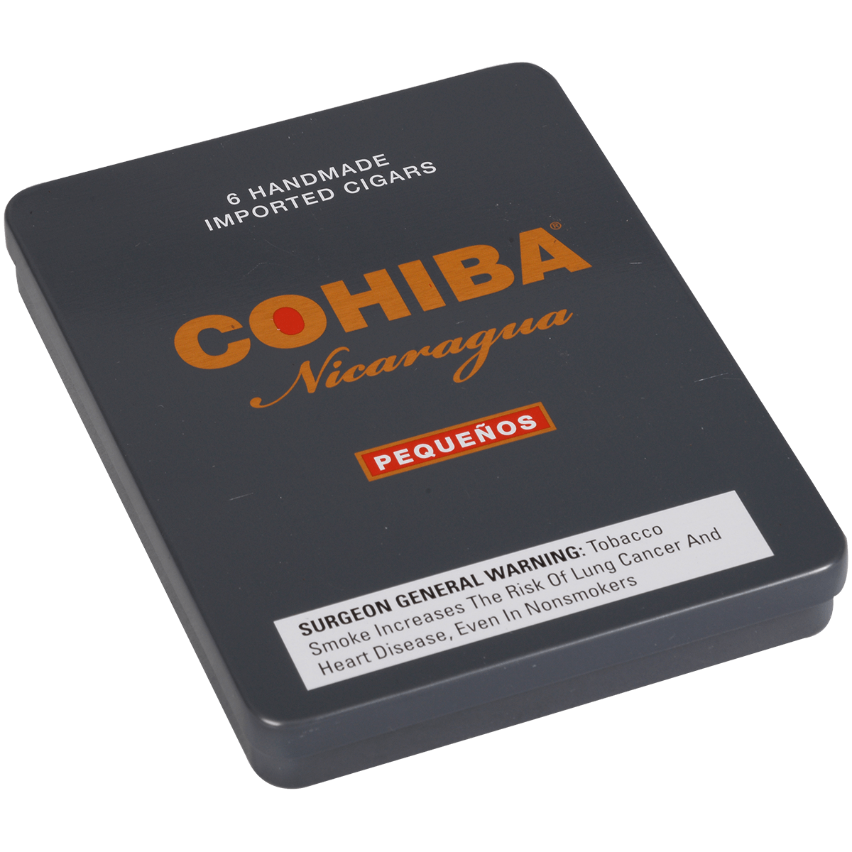 COHIBA NICARAGUA PEQUENOS 5/6 TINS 4.18X36