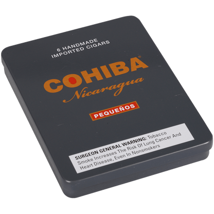 COHIBA NICARAGUA PEQUENOS 5/6 TINS 4.18X36
