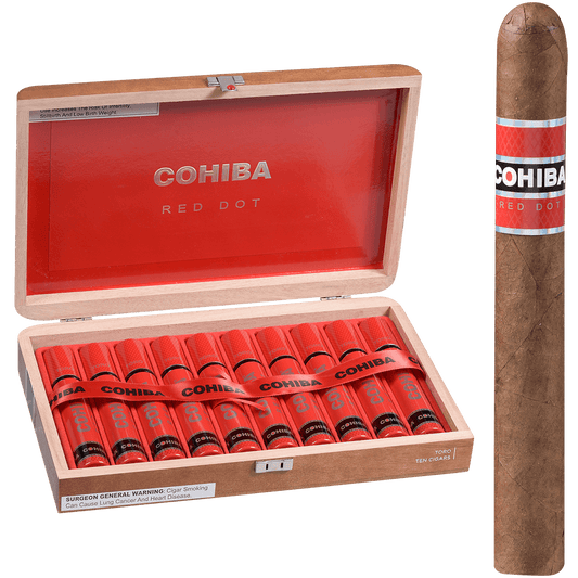 COHIBA TORO TUBO 10 CT. BOX 6.00X50