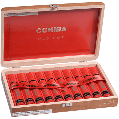 COHIBA TORO TUBO 10 CT. BOX 6.00X50