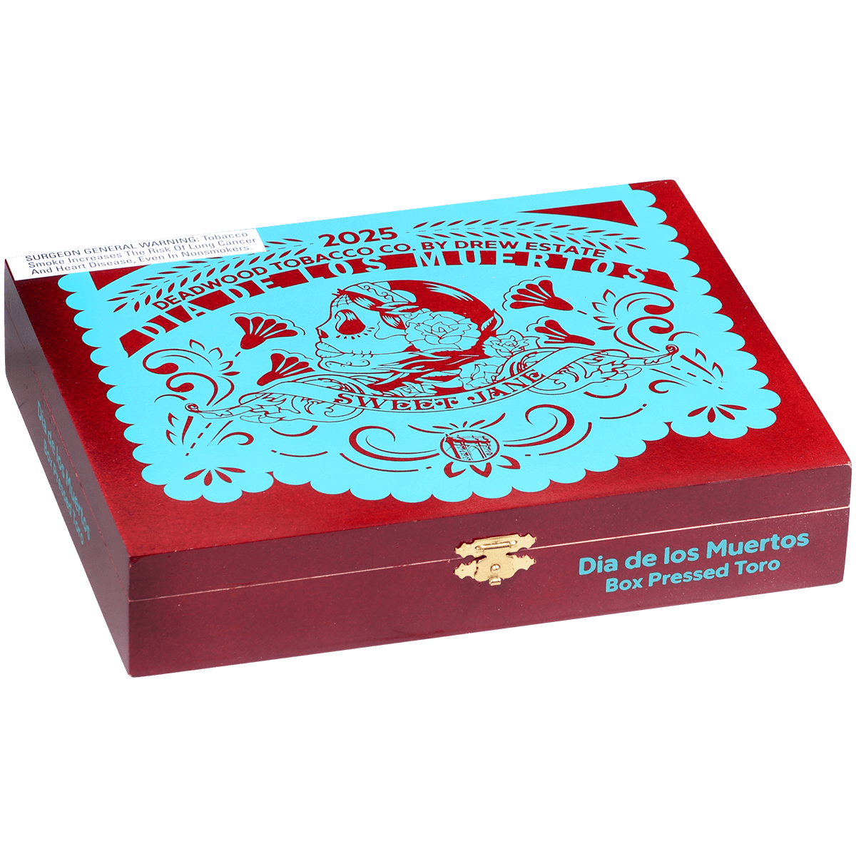 DEADWOOD LIMITED EDITION DIA DE LOS MUERTOS BOX PRESSED TORO 20 CT BOX