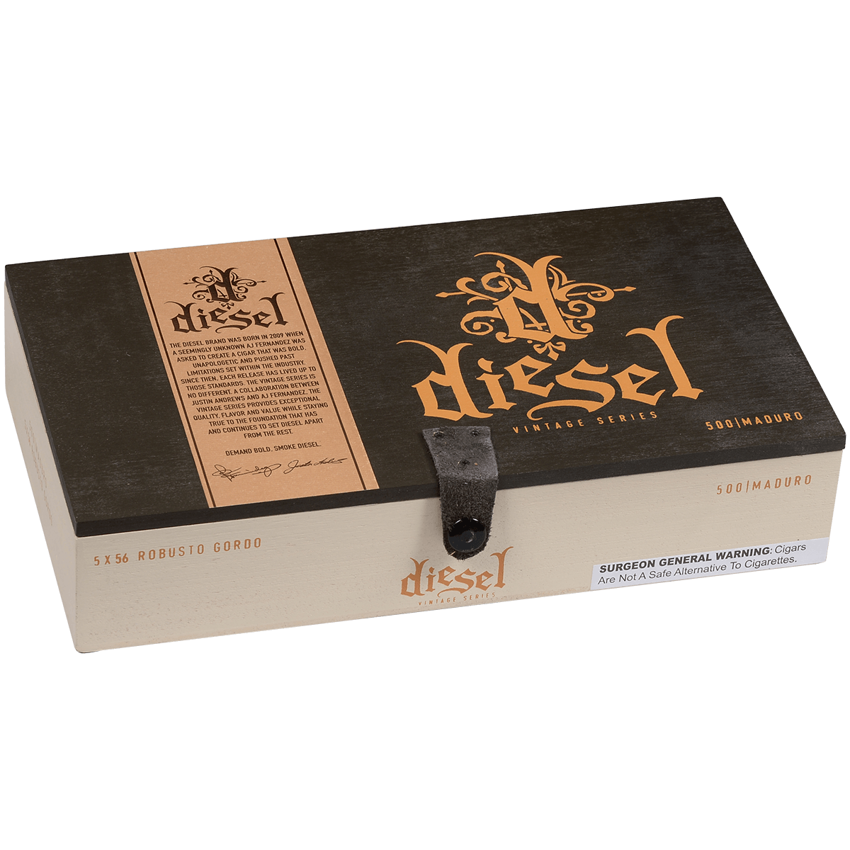 DIESEL VINTAGE SERIES MADURO ROBUSTO GORDO 20 CT. BOX 5.00X56