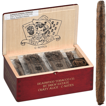 DEADWOOD CRAZY ALICE C-NOTES 100CT BOX 3.75X22