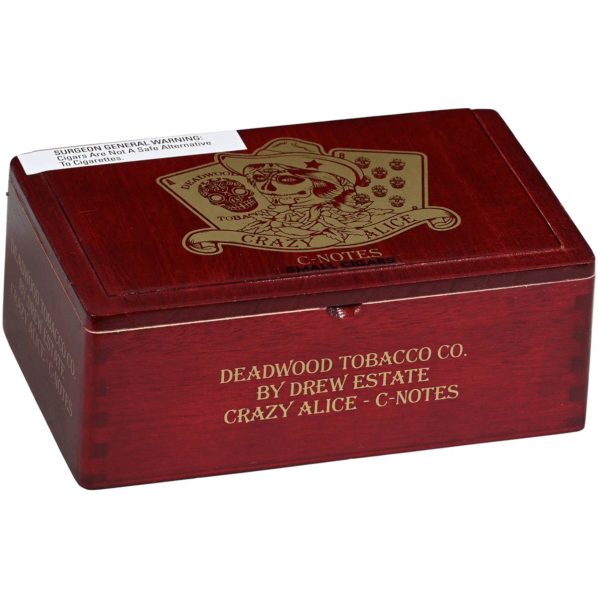 DEADWOOD CRAZY ALICE C-NOTES 100CT BOX 3.75X22