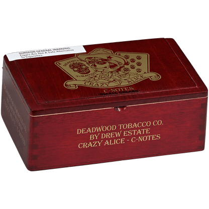 DEADWOOD CRAZY ALICE C-NOTES 100CT BOX 3.75X22