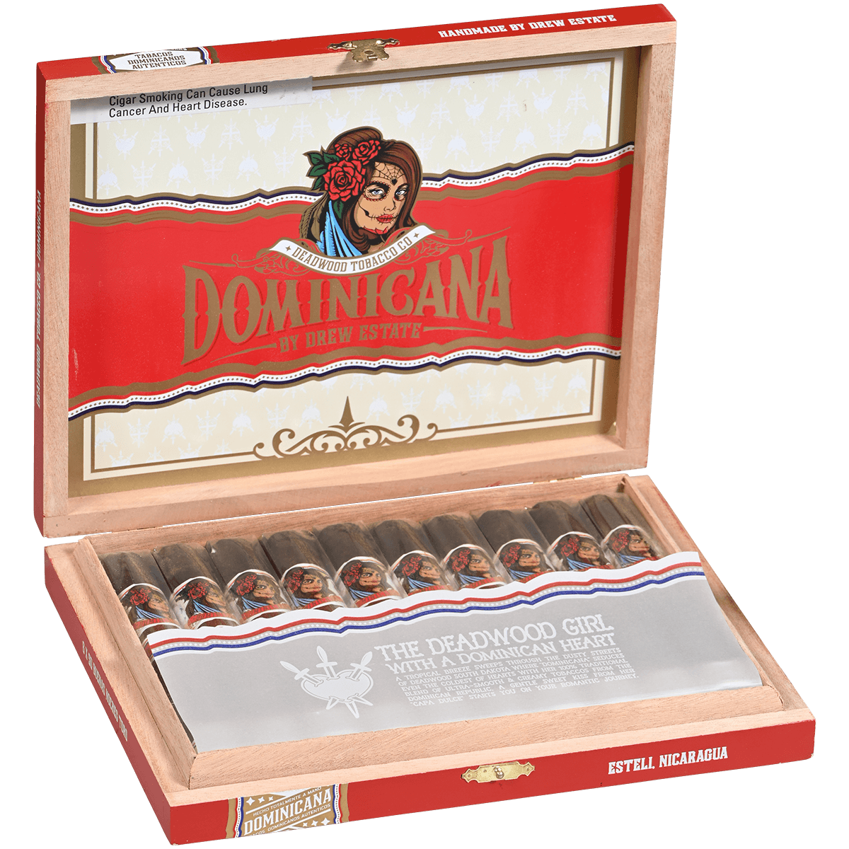 DEADWOOD DOMINICANA BUENAS NOCHES TORO 10CT BOX 6X50