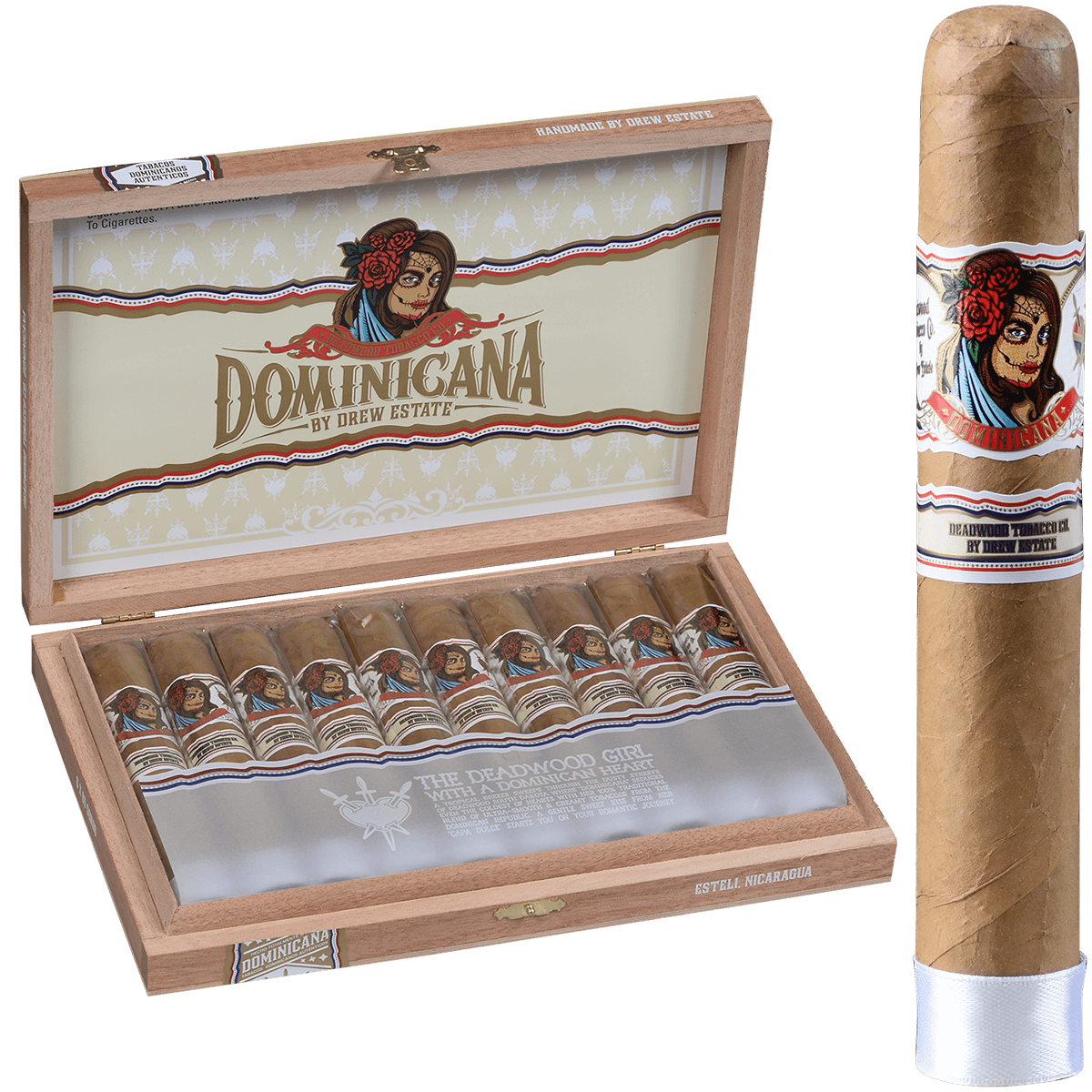 DEADWOOD DOMINICANA GORDO 10CT BOX 6X60